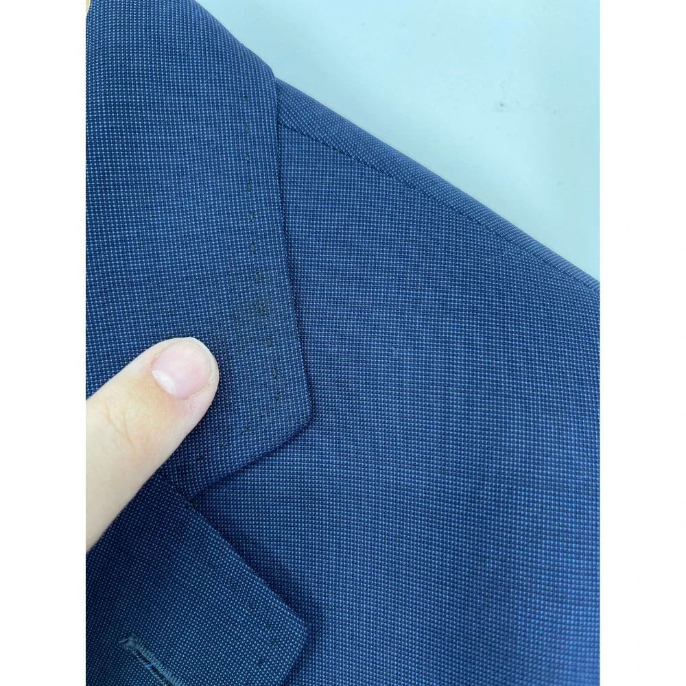 Ted Baker London Endurance Blue‎ Men's Blazer Sport Coat Jacket 44L
